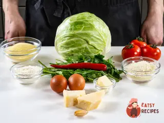 Крок 1: Котлети з капустою з гострим соусом