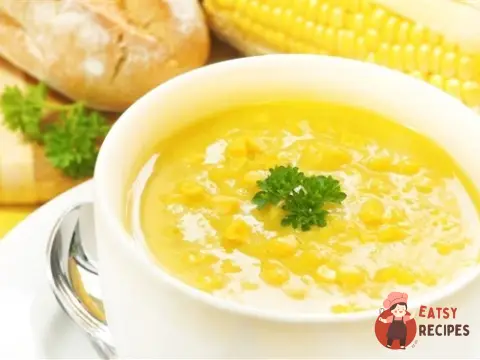 Кукурудзяний суп з креветками