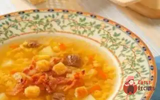Гороховий Суп З Беконом Та Грінками