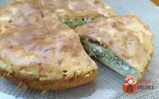 Заливний Пиріг Із Куркою