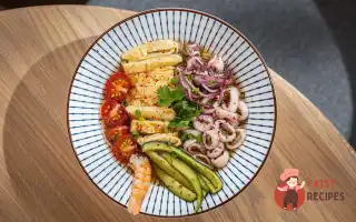 Куксі З Креветкою Та Кальмарами