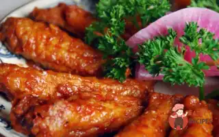 Курячі Крильця З Аджикою Та Часником
