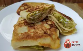 Млинці З Капустою Та Яйцем