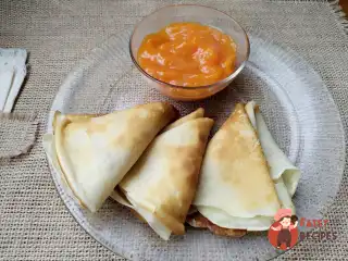 Млинці на топленій олії