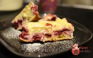 Італійський Пиріг З Вишнею І Маскарпоне.