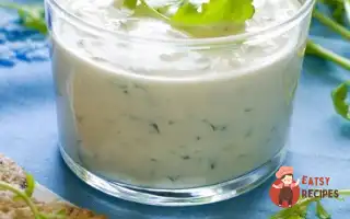 Вершковий Соус Із Фети З М'яТою