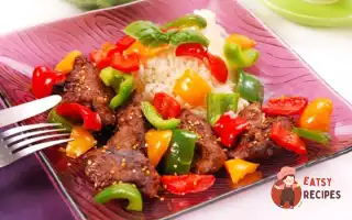 Куряча Печінка З Солодким Перцем, Редисом Та Кунжутом