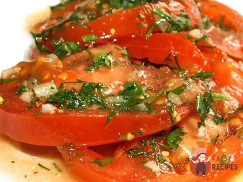 Помідори, мариновані італійською