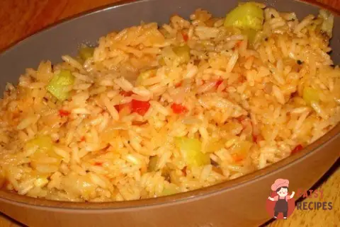 Рис із кабачками