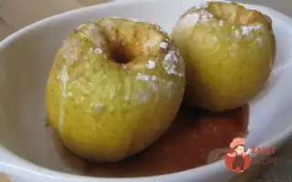 Печені В Духовці Яблука З Корицею