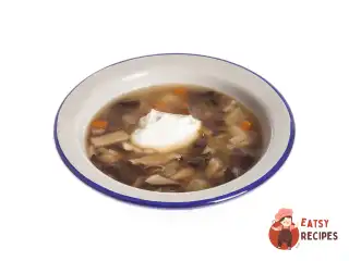 Суп із сушених грибів