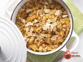 Плов із турецьким горошком