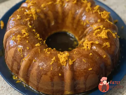 Мандариновий кекс із соусом