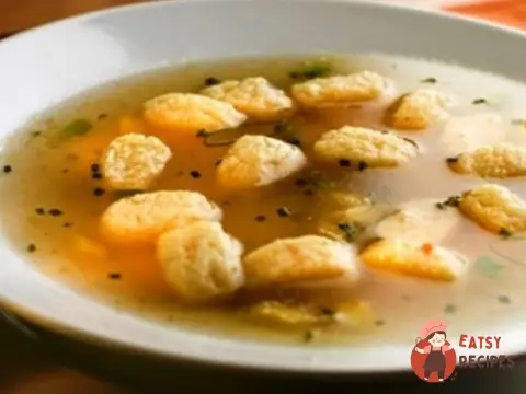 Капустяний суп з галушками