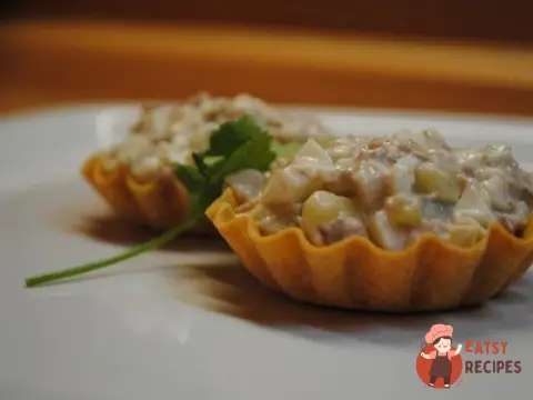Тарталетки з м'ясом криля