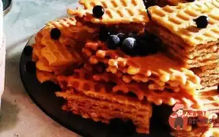 Ванільно-Медове Вафельне Тістечко