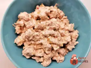 Фарш із свинини та яловичини з маскарпоне