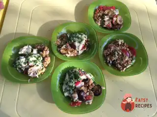 Мусака з сулугуні та помідорами