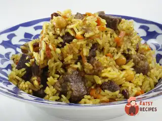 Плов з яловичиною у мультиварці