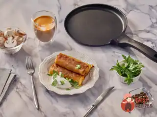 Млинці з грибами