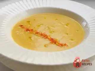 Кукурудзяний крем-суп із шафраном