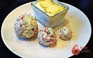 Яйця З Моцарелою, Вершкові Кульки Та Тости З Томатами