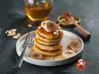 Сирники з бананом та медом