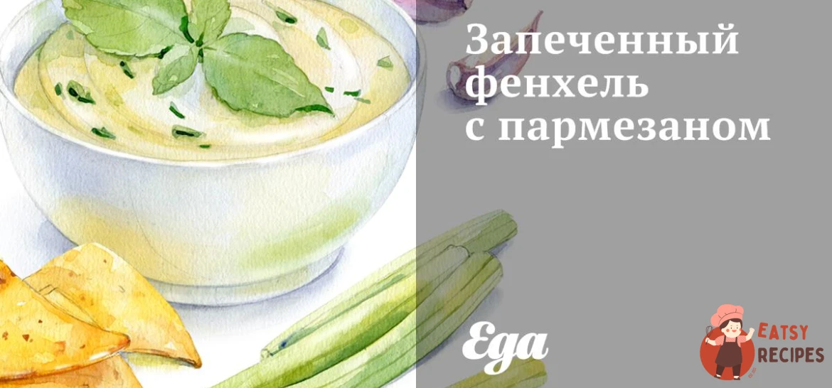 Запечений фенхель із пармезаном