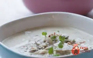Суп З Печериць З Мигдалем