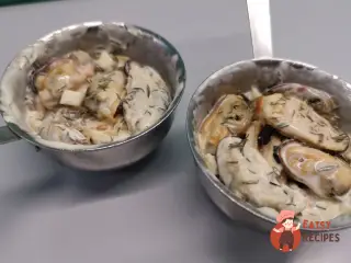 Крок 7: Мідії в духовці з сиром