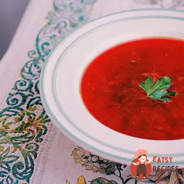 Вегетаріанський борщ із капустою
