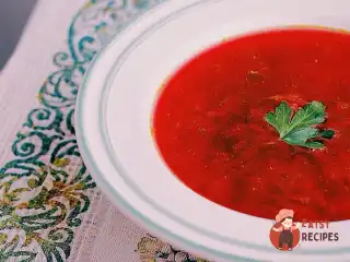 Вегетаріанський борщ із капустою