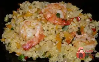 Булгур З Креветками Та Овочами