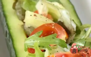 Огірки Свіжі, Фаршировані Сирими Овочами
