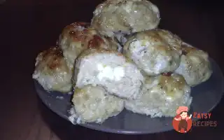 М'яСні Зрази З Яйцем Та Пряним Соусом