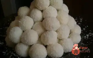 Кокосові Цукерки З Родзинками