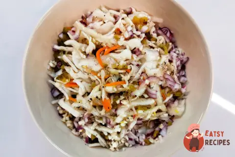 Салат із квашеної капусти