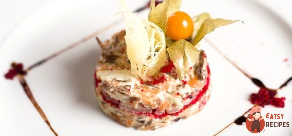 М'ясний салат із сардинами