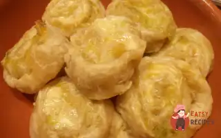 Листкові Рулетики З Цибулею-Пореєм