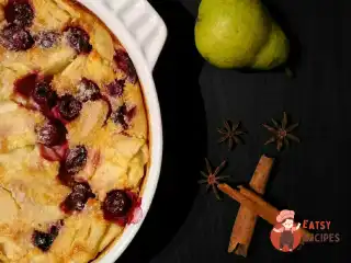 Клафуті з вишнею та ваніллю