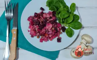 Вінегрет з грибами