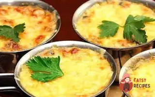 Жюльєн З Куркою, Грибами Та Картоплею