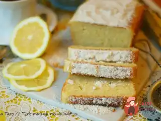 Лимонний торт із кокосом (Limonlu Hindistan Cevizli Kek)