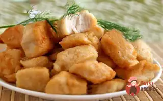 Шматочки Курки, Обсмажені У Паніровці