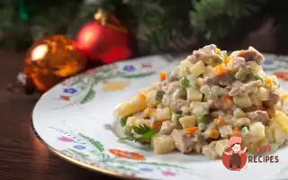 Салат "Столичний" З Копченою Куркою