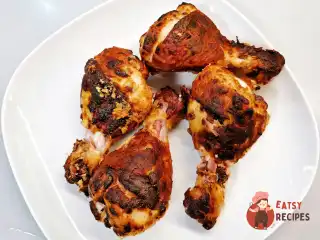 Гірчичні курячі ніжки, запечені на солі