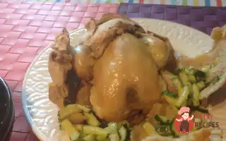 Курча По-Домашньому З Лаймом, Огірками Та Коріандром