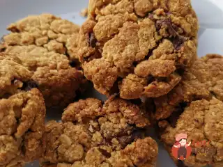 Вівсяне безглютенове печиво з шоколадом