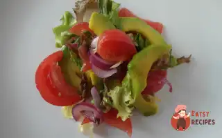 Салат З Авокадо Та Овочів