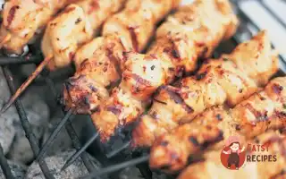 Шашлик З Курки, Замаринованої У Вині З Лимоном, Чебрецем, Розмарином Та Ягодами Ялівцю